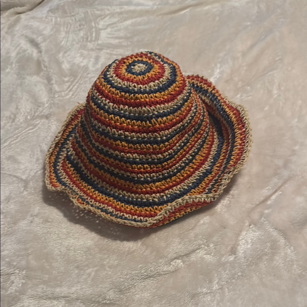 Multicolor Crochet Bucket Hat